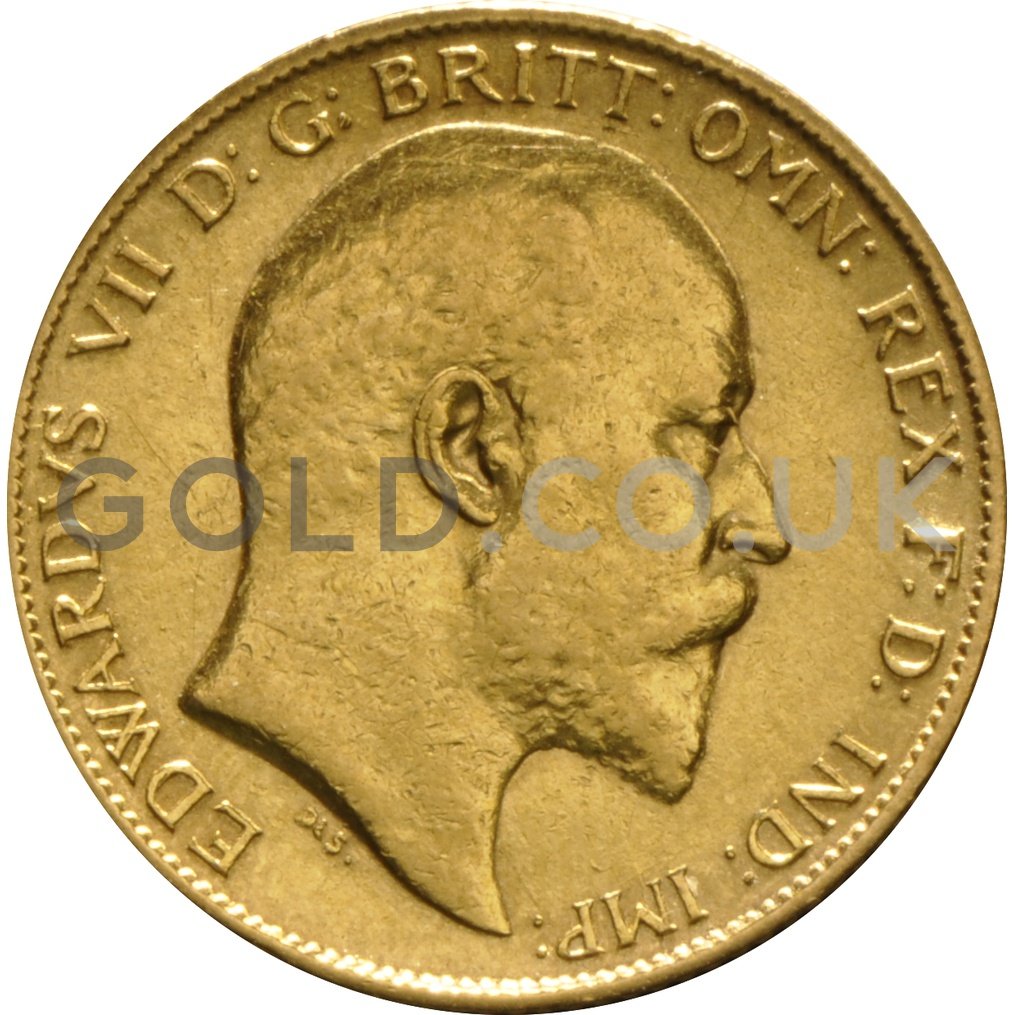 Buy A Edward Vii Half Sovereign From Gold Co Uk From