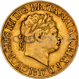 Buy A 1817 George III Sovereign From Gold Co Uk From 1 060