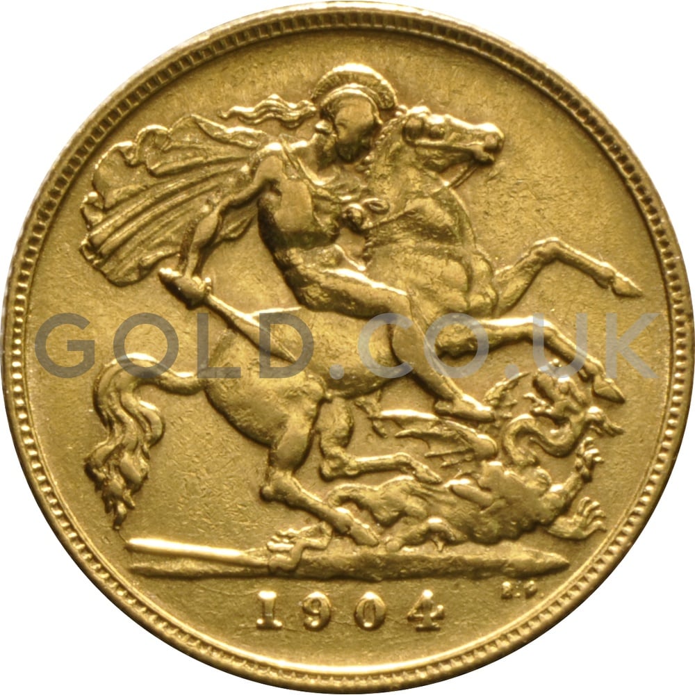 Buy A Edward Vii Half Sovereign From Gold Co Uk From