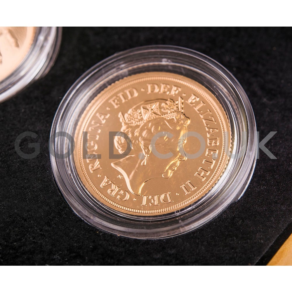 Ten 2018 Sovereign Gold Coin in Gift Box | GOLD.co.uk ...