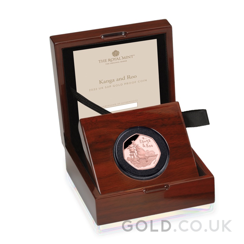 Proof Winnie the Pooh - Tigger gold coin from GOLD.co.uk - From £1,090