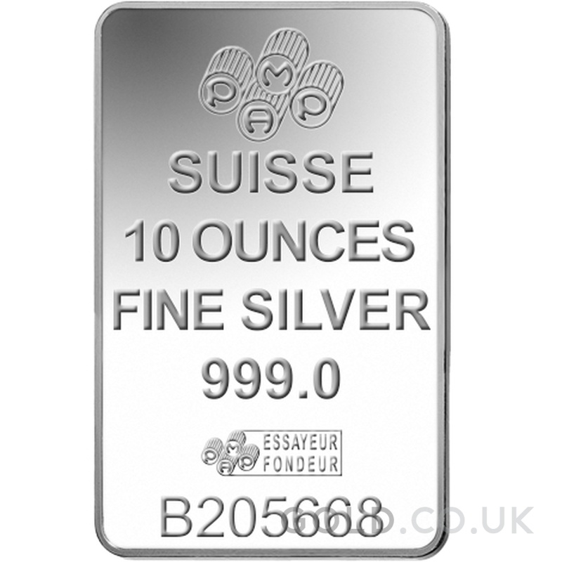 10oz Silver Bars - Free Insured Delivery