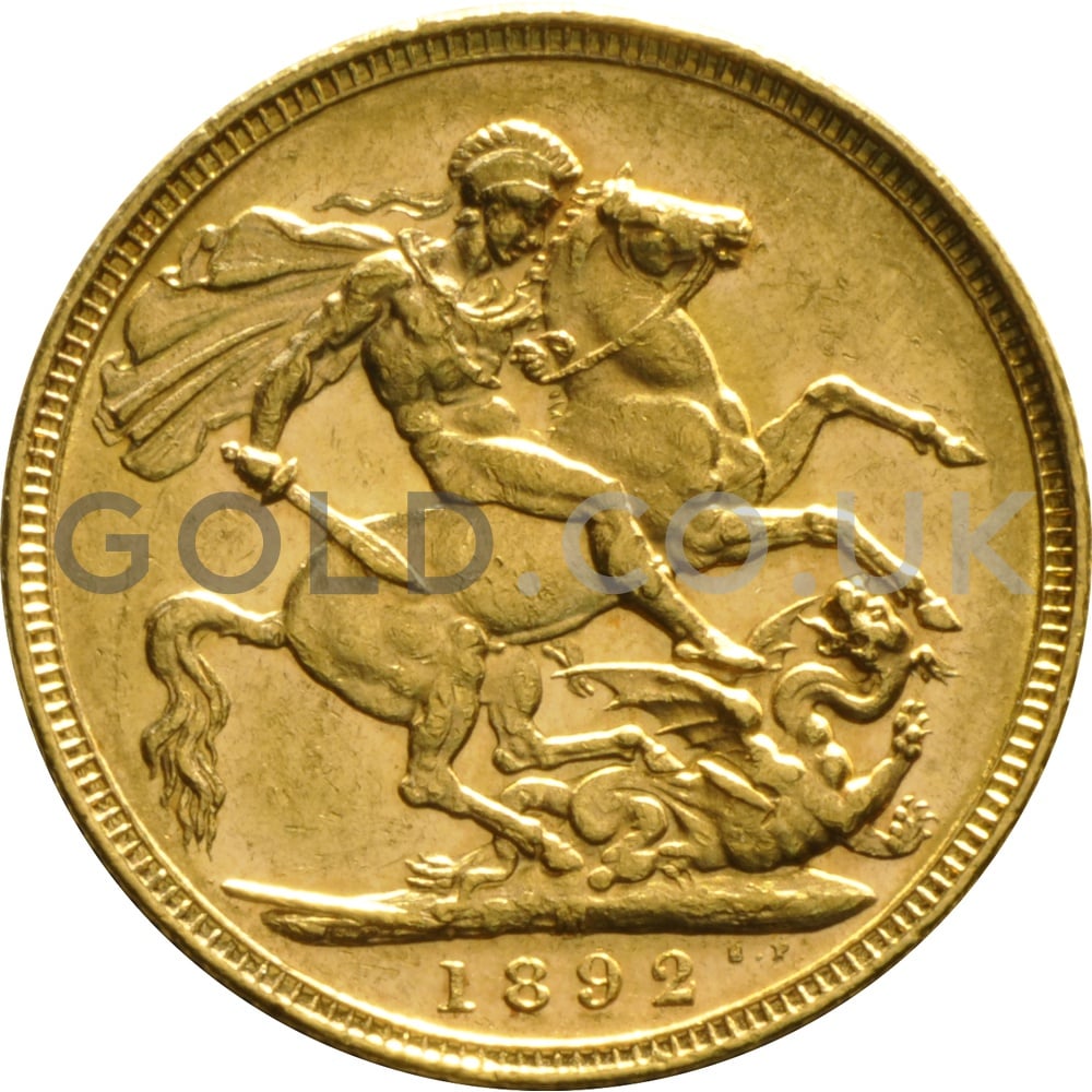 Buy A 1892 Victoria Sovereign - M | From Gold.co.uk - From £501.30