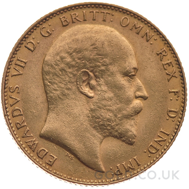 Buy a 1910 Edward VII Sovereign | from Gold.co.uk - From £605.20