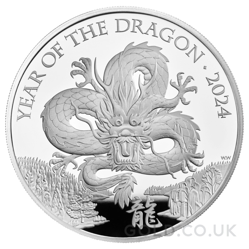 2024 RM Dragon 1oz Proof Silver Coin GOLD.co.uk From £102.48