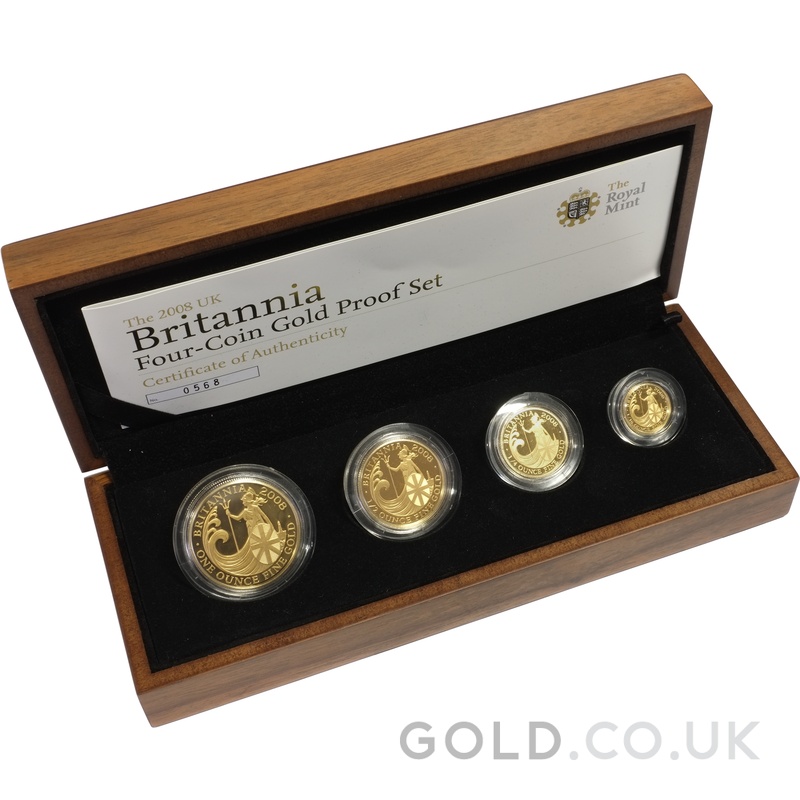 Buy a Gold Britannia Box Set | from gold.co.uk - From £4,890