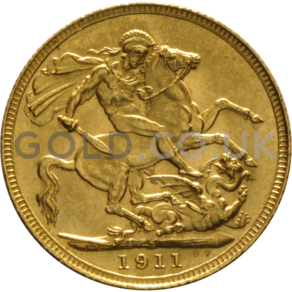 Buy A 1911 George V Sovereign - S 