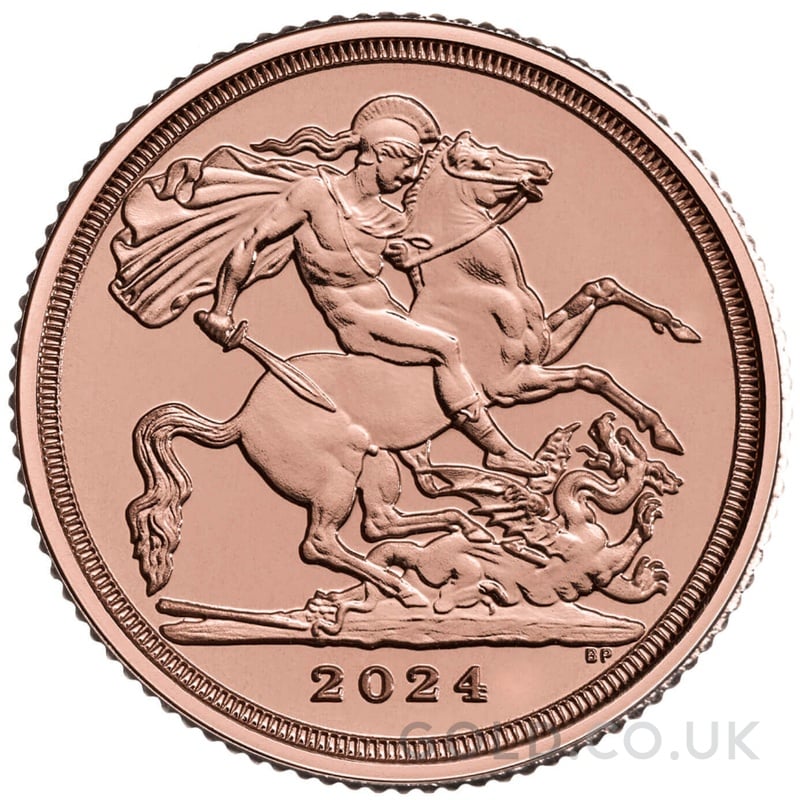 2024 Quarter Sovereign GOLD.co.uk From £147.00
