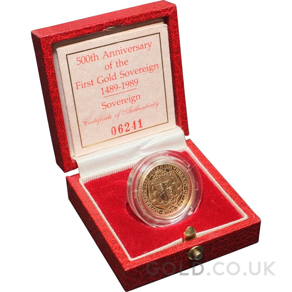 Buy A Gold Proof Boxed Sovereign From Gold Co Uk From